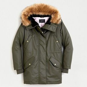 NWOT J.Crew Perfect winter parka